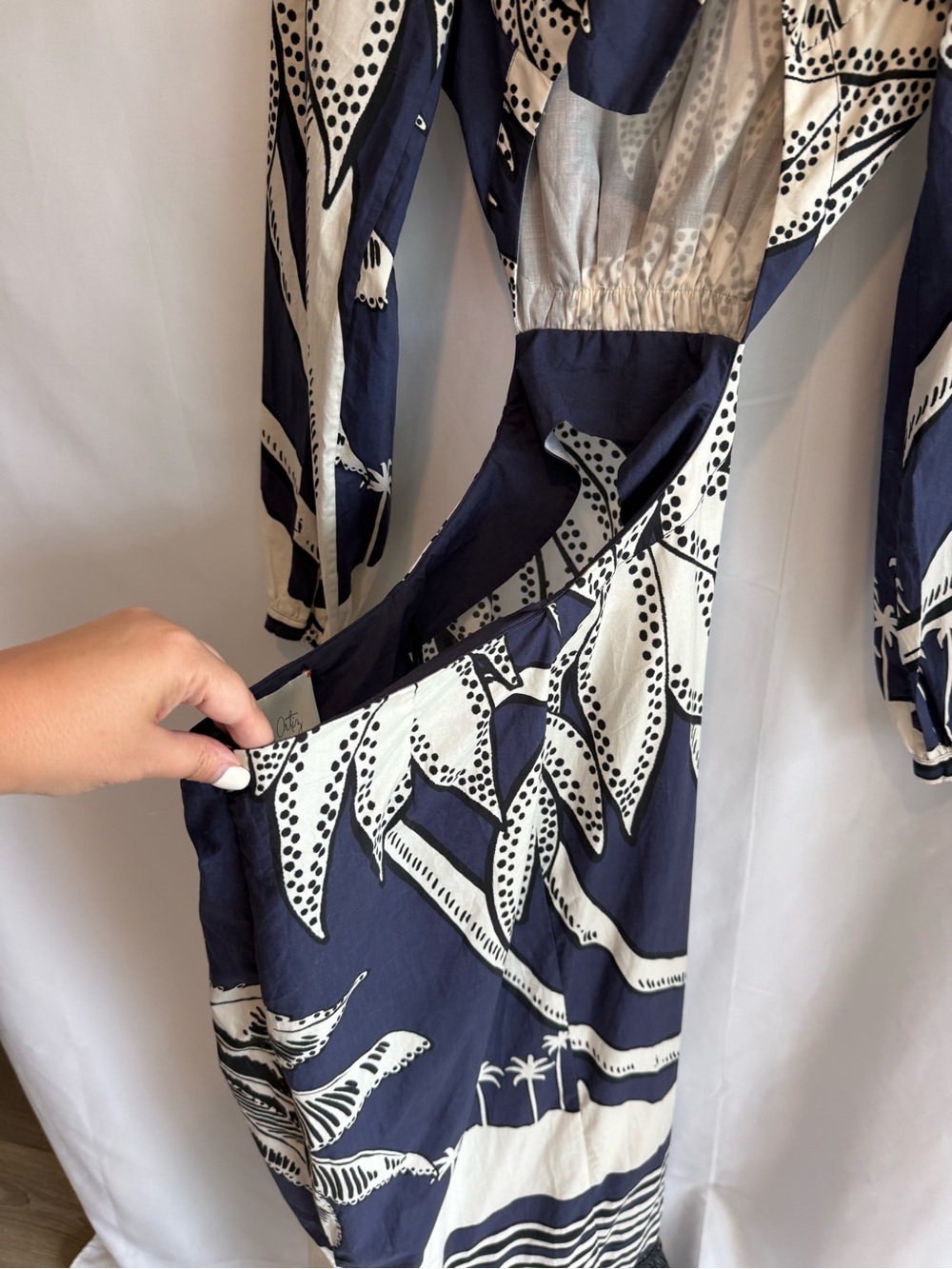 Johanna Ortiz Holistic Jungle Embroidered Midi Dress NWT Size 6 - Picture 8 of 16